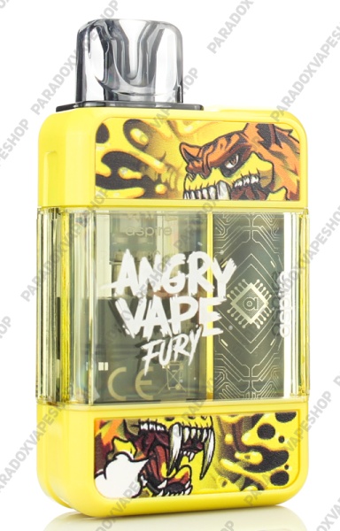 Набор BRUSKO Angry Vape Fury Жёлтый