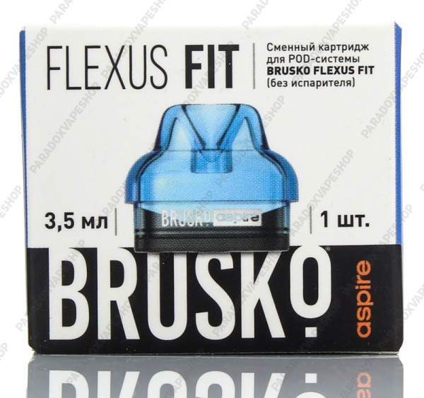 Картридж Brusko Flexus Fit 3.5мл синий