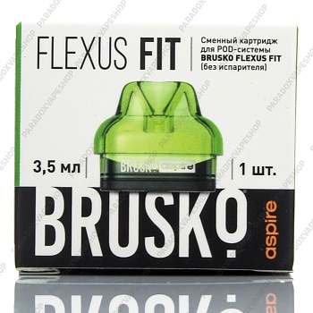 Картридж Brusko Flexus Fit 3.5мл зелёный