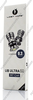 Испаритель Lost Vape UB Ultra M7 0.2ohm coil LSVP-93-A-COIL(в упак. 5 шт.)
