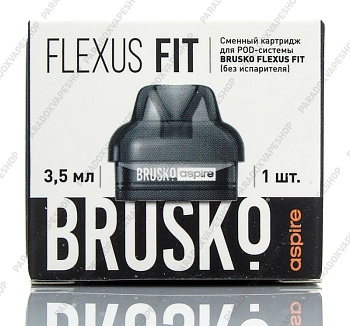 Картридж Brusko Flexus Fit 3.5мл чёрный