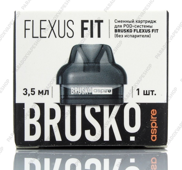 Картридж Brusko Flexus Fit 3.5мл чёрный