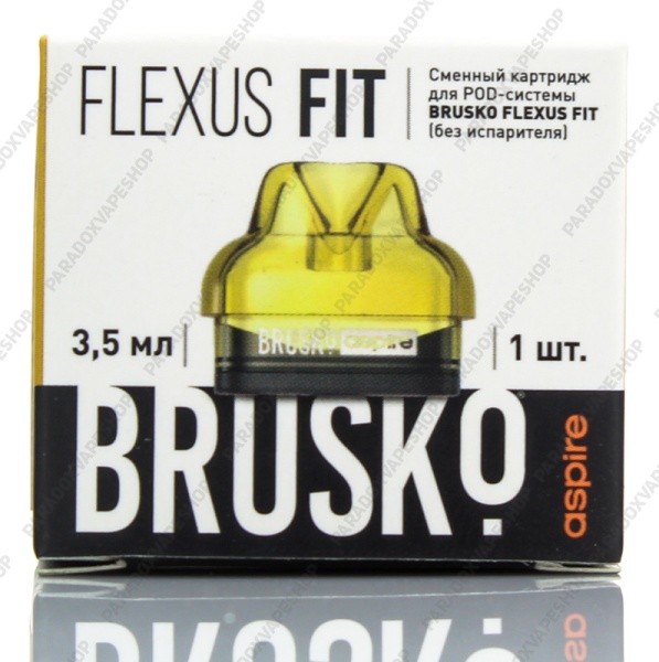 Картридж Brusko Flexus Fit 3.5мл жёлтый
