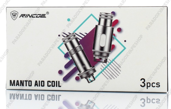 Испаритель Rincoe Manto Aio 80W Mesh 0.15 ohm Coil