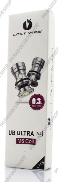 Испаритель Lost Vape UB Ultra M6 0.3ohm coil LSVP-92-A-COIL(в упак. 5 шт.)
