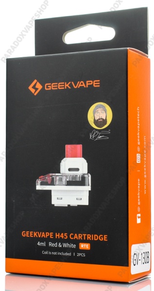 Картридж Geek Vape H45 4мл White red